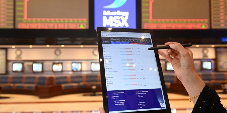 مؤشر بورصة مسقط يعزز مكاسبه.. وارتفاع التداولات إلى 37.8 مليار ريال الأسبوع الماضي