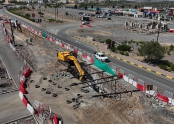 إنجاز 68 % من مشروع شبكة الصرف الصحي بالجبل الأخضر