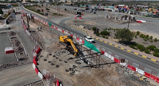 إنجاز 68 % من مشروع شبكة الصرف الصحي بالجبل الأخضر