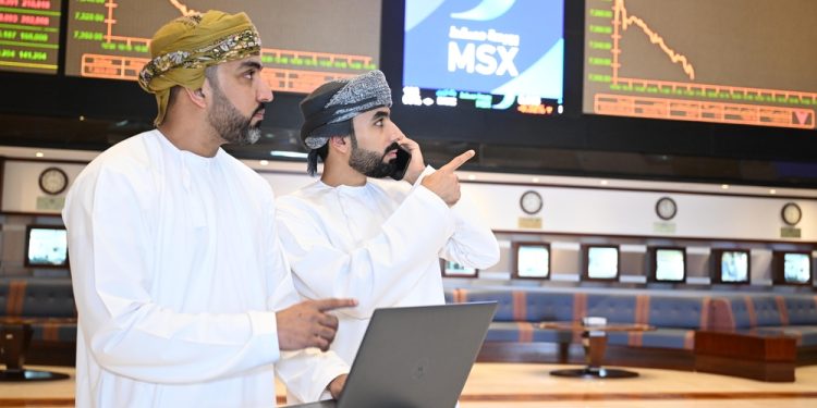 ارتفاع مؤشر بورصة مسقط بنهاية تداولات اليوم