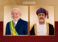 جلالةُ‎ السُّلطان يهنئ لولا دا سيلفا ‎بمناسبة إعادة انتخابه رئيسا للبرازيل